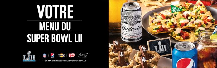 Concours Votre Menu Du Super Bowl LII Concours Votre Menu Du Super Bowl LII
