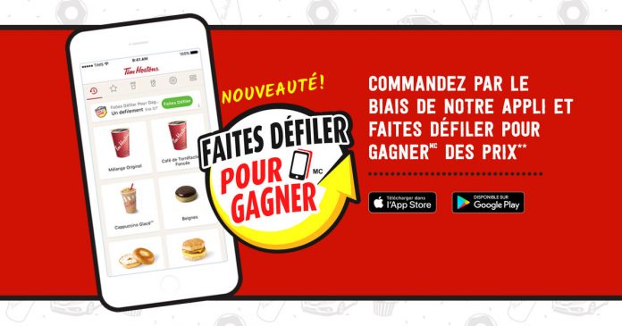 Concours Tim Hortons Faites Défiler Pour Gagner 2018 Concours Tim Hortons Faites Défiler Pour Gagner 2018