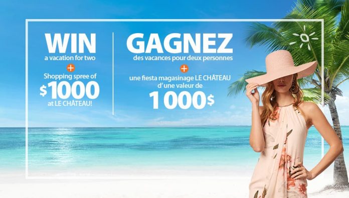 Concours Le Château Vacances Tout En Style (Sunwing.ca/LeChateau) Concours Le Château Vacances Tout En Style (Sunwing.ca/LeChateau)
