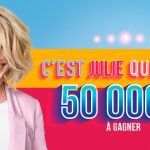Concours 105.7 Rythme FM C’est Julie Qui Paye!