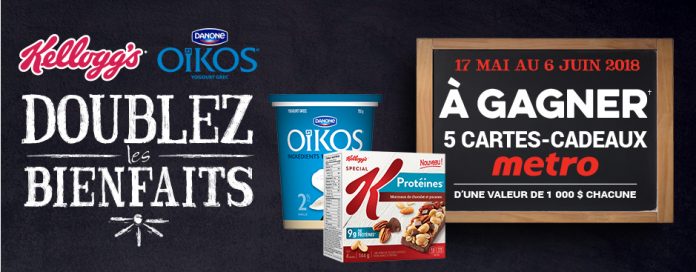 Concours Doublez les Bienfaits De Metro Concours Doublez les Bienfaits De Metro