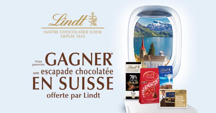 Concours Lindt Escapade Chocolatée