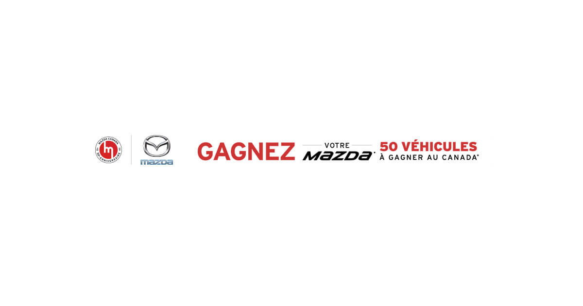 Concours Mazda 50ème Anniversaire