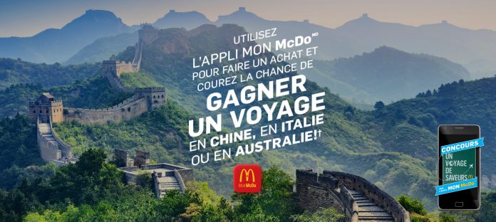 Concours McDonald's Un Voyage De Saveurs Concours McDonald's Un Voyage De Saveurs
