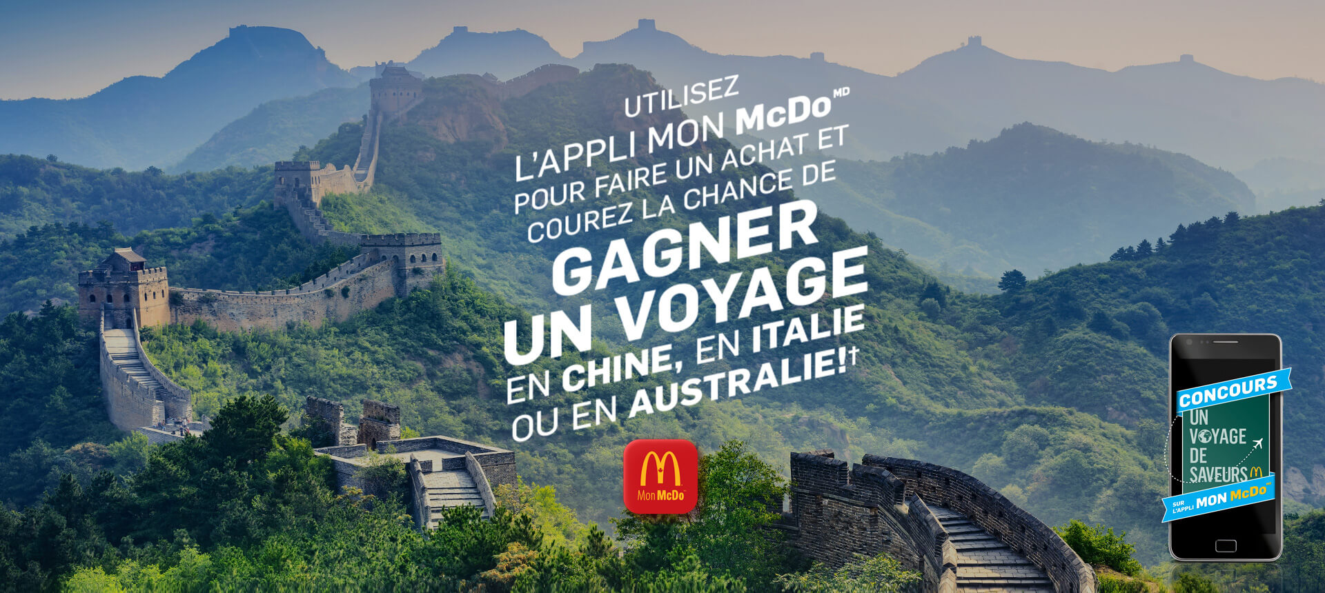 Concours McDonald's Un Voyage De Saveurs