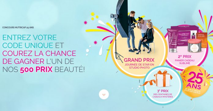 Concours Nutricap 25 Ans Concours Nutricap 25 Ans