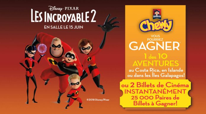 Concours Quaker Les Incroyables 2 Concours Quaker Les Incroyables 2