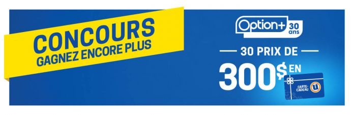 Concours Uniprix Gagnez Encore Plus Avec Option+ Concours Uniprix Gagnez Encore Plus Avec Option+