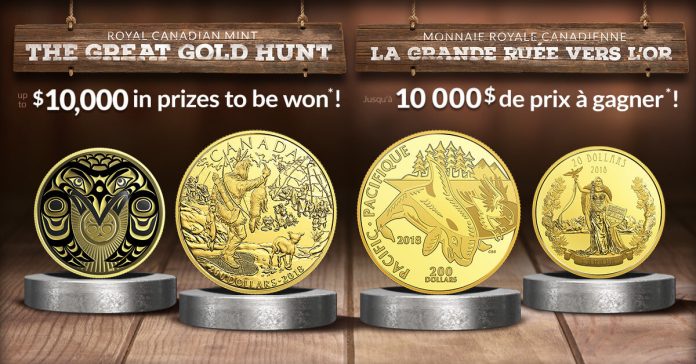 Concours La Grande Ruée Vers l'Or  De La Monnaie Royale Canadienne