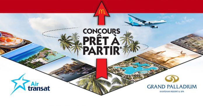 Concours McDonald's Prêt À Partir Concours McDonald's Prêt À Partir