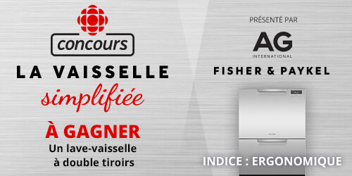 Concours Radio-Canada La Vaisselle Simplifiée Concours Radio-Canada La Vaisselle Simplifiée