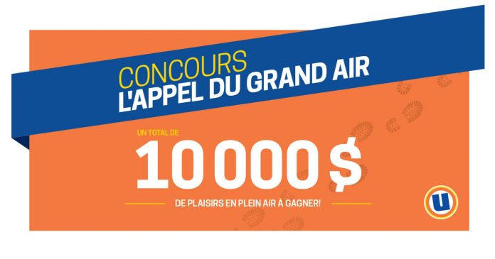 Concours Uniprix L'appel Du Grand Air