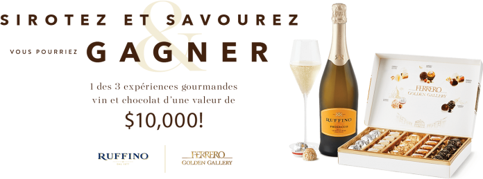 Concours Sirotez, Savourez et Gagnez Concours Sirotez, Savourez et Gagnez