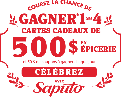 Concours Célébrez Avec Saputo Concours Célébrez Avec Saputo