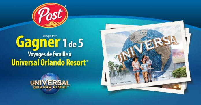 Concours Post Universal Orlando