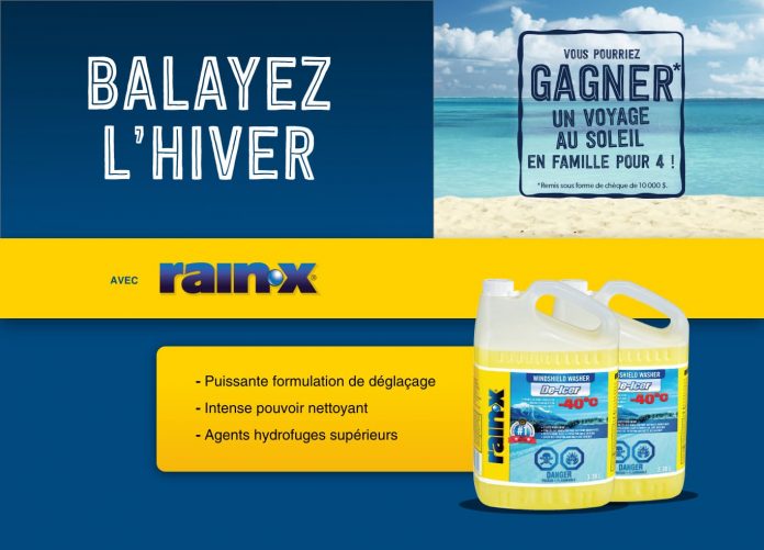 Concours Rain-X Balayez l'Hiver Concours Rain-X Balayez l'Hiver