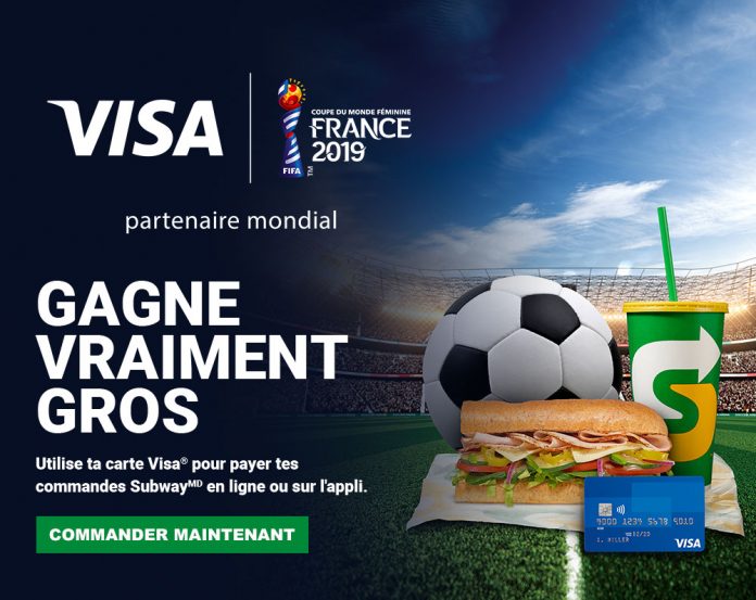 Concours Subway Coupe du Monde Féminine de la FIFA 2019 Concours Subway Coupe du Monde Féminine de la FIFA 2019
