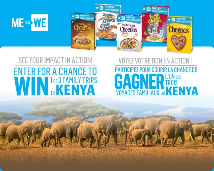 Concours Cheerios ME to WE Concours Cheerios ME to WE