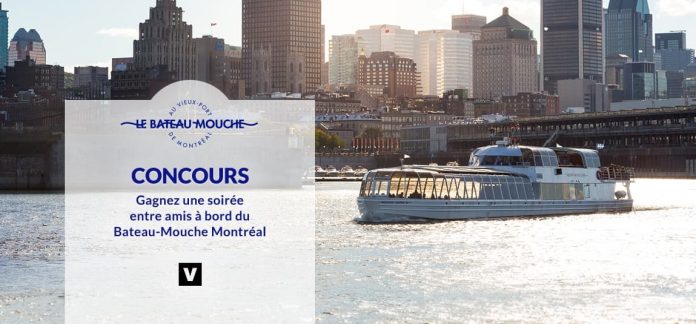 Concours Noovo Bateau-Mouche Montréal