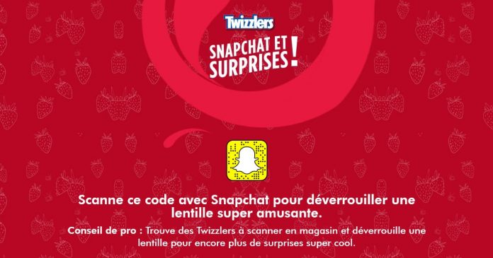 Concours Twizzlers Snapchat et Surprises Concours Twizzlers Snapchat et Surprises