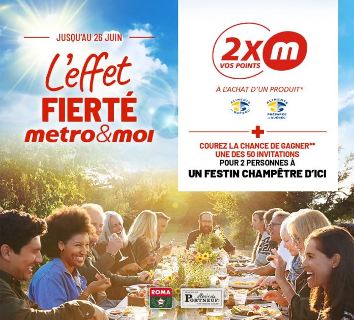 Concours Metro L'Effet Fierté metro&moi