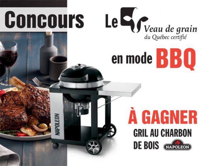 Concours Publisac Le Veau de Grain du Québec en Mode BBQ