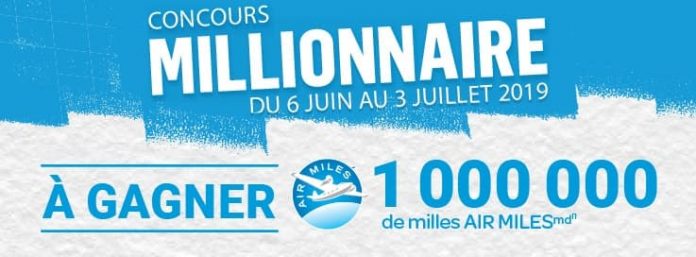 Concours Réno-Dépôt Millionnaire Air Miles