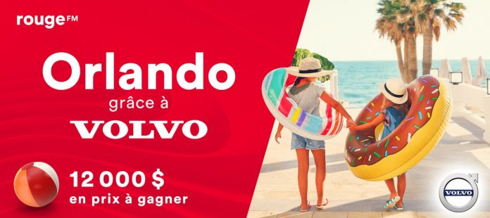Concours ROUGE FM Orlando Grâce À Volvo
