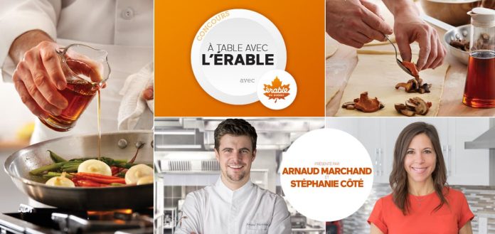 Concours SB Privilèges À Table Avec l'Érable Concours SB Privilèges À Table Avec l'Érable