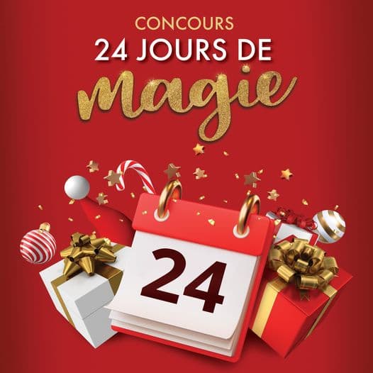Concours Jean Coutu 24 Jours de Magie des Fêtes 2022
