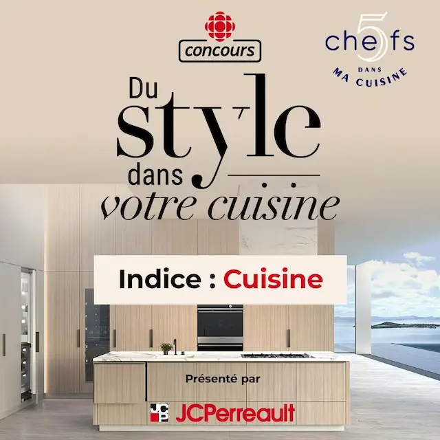 Concours Radio-Canada 5 Chefs Dans Ma Cuisine 2023 Concours Radio-Canada 5 Chefs Dans Ma Cuisine 2023