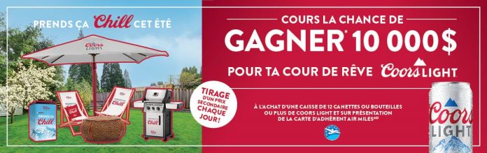 Concours IGA Cour De Rêve Coors Light Concours IGA Cour De Rêve Coors Light