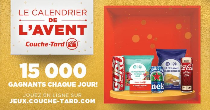 Concours Couche-Tard Calendrier de l'Avent 2022 Concours Couche-Tard Calendrier de l'Avent 2022