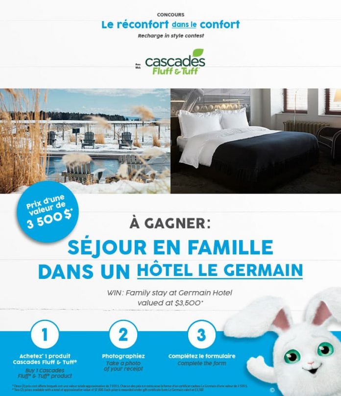 Concours Cascades Fluff & Tuff Le Réconfort Dans Le Confort Concours Cascades Fluff & Tuff Le Réconfort Dans Le Confort