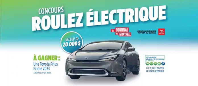 Concours Journal De Montréal Roulez Électrique 2023