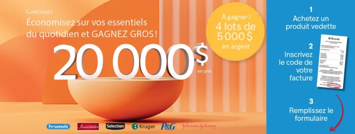 Concours Brunet Économisez Sur Vos Essentiels Du Quotidien 2023 Concours Brunet Économisez Sur Vos Essentiels Du Quotidien 2023