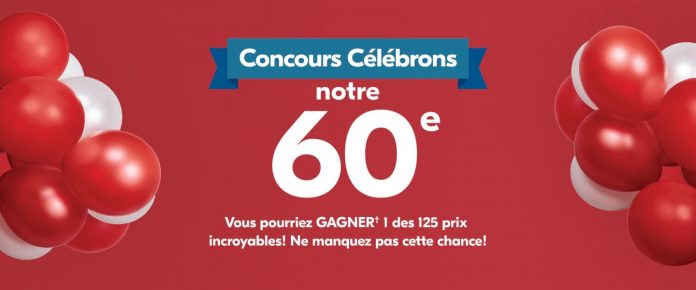 Concours Pharmaprix 60e Anniversaire Concours Pharmaprix 60e Anniversaire