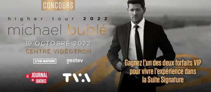 Concours Journal de Québec Michael Bublé 2022