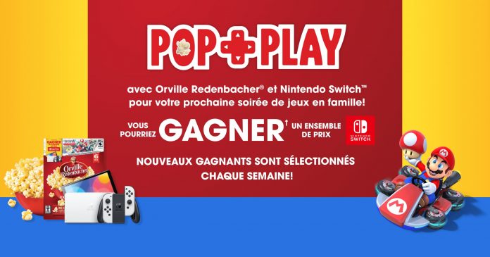 Concours Orville Redenbacher Nintendo Switch Concours Orville Redenbacher Nintendo Switch