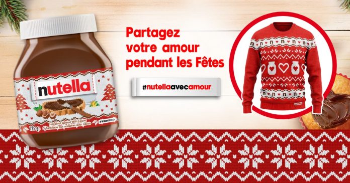 Concours Nutella Chandail De Noël 2022