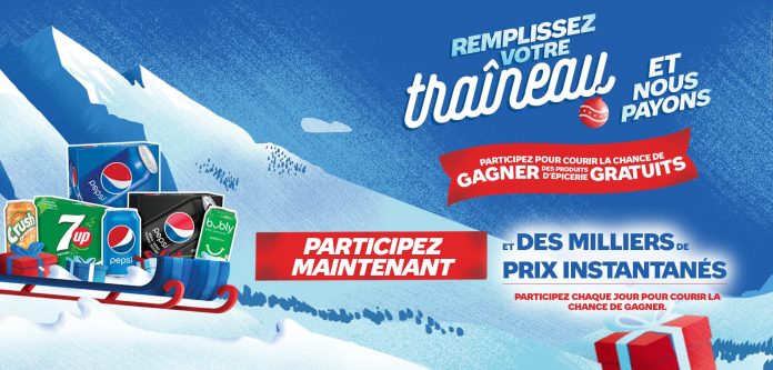 Concours Pepsi Remplissez Votre Traineau 2022