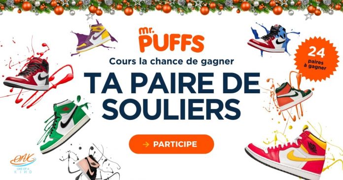 Concours Mr. Puffs 12 Jours De Noël 2022 Concours Mr. Puffs 12 Jours De Noël 2022