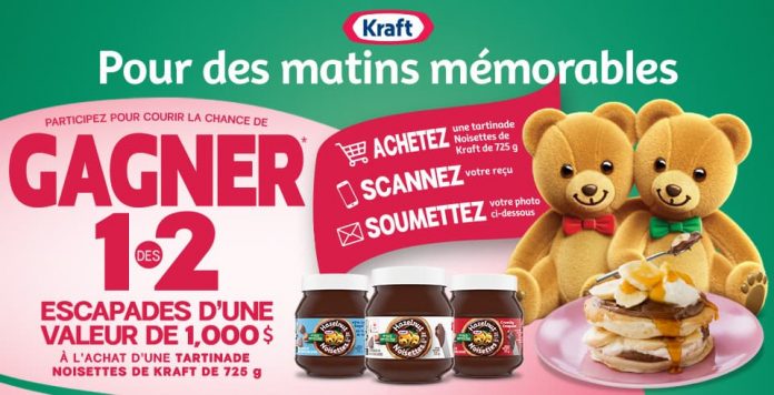 Concours Escapade Kraft 2023 Concours Escapade Kraft 2023