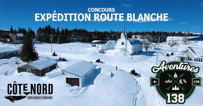 Concours Tourisme Côte-Nord Motoneige Expédition Route Blanche 2023