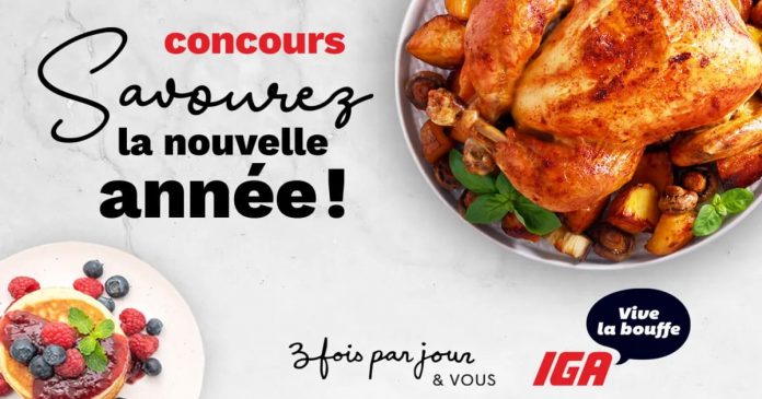 Concours Zeste IGA Savourez La Nouvelle Année 2023 Concours Zeste IGA Savourez La Nouvelle Année 2023