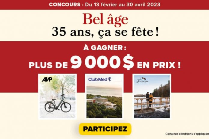 Concours Bel Âge 35 Ans 2023
