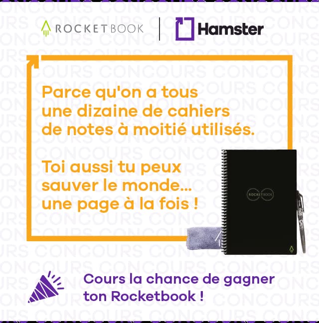 Concours Hamster Gagne Ton Rocketbook 2023