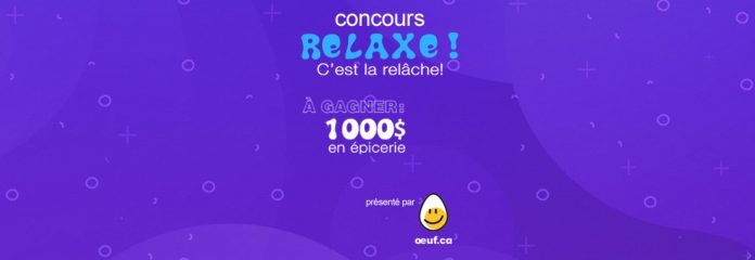 Concours Télé-Québec Relaxe C'est La Relâche 2023 Concours Télé-Québec Relaxe C'est La Relâche 2023