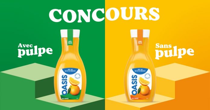 Concours Oasis Une Question De Goût 2023 Concours Oasis Une Question De Goût 2023