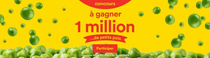 SuperC.ca: Concours 1 Million De Petits Pois 2023